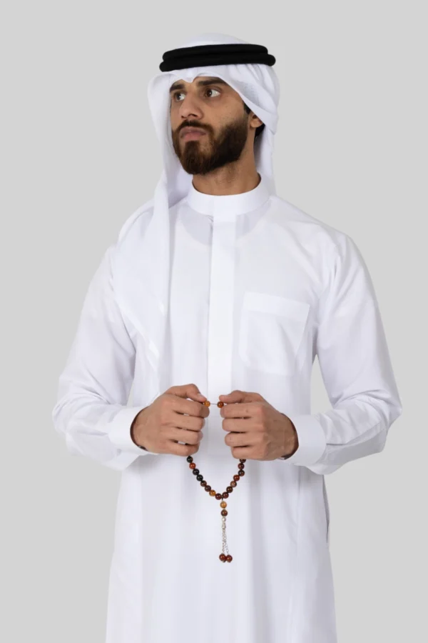 Premium White Scarf