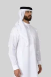 A-SG-002-Premium White Scarf-1