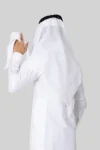 A-SG-002-Premium White Scarf-1