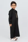 C-EB-912-Hawk kids-1-alqamees-black thobe