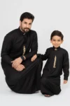 C-EB-912-Hawk kids-1-alqamees-black thobe