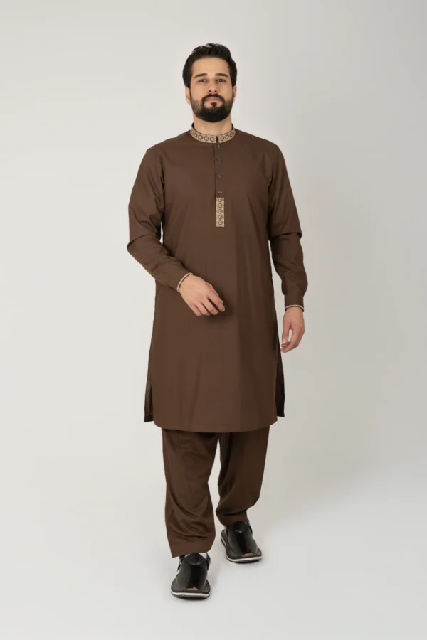 Brown Carved