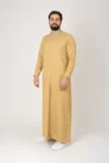C-XC-160-Guard-1-alqamees-Mustard-thobe-1.webp