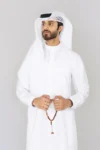 Plain White Scarf