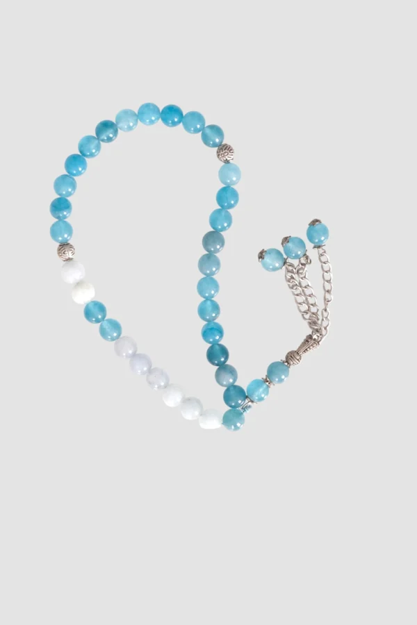 Blue and White Quartz
