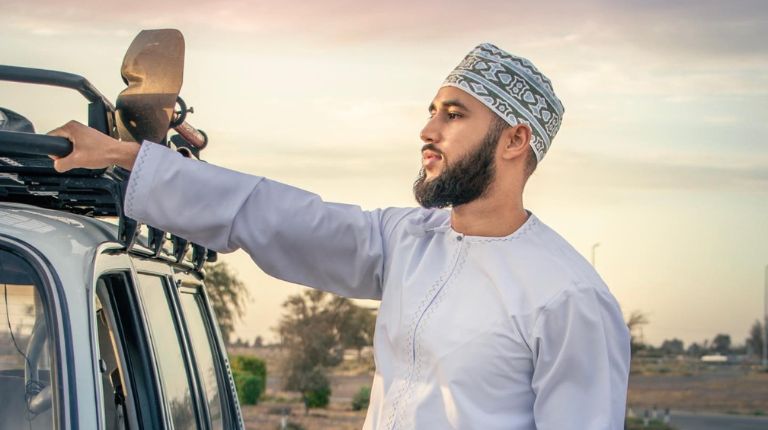 traditional topis and kufis collection featuring Omani