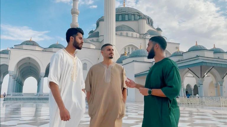 men’s jalabiya collection featuring Moroccan and modern styles