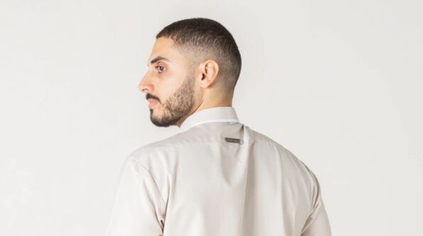 measuring shoulder width for custom thobe
