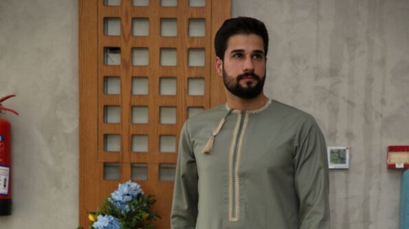 omani affordable green thobe