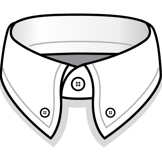 Absolute bottom down collar
